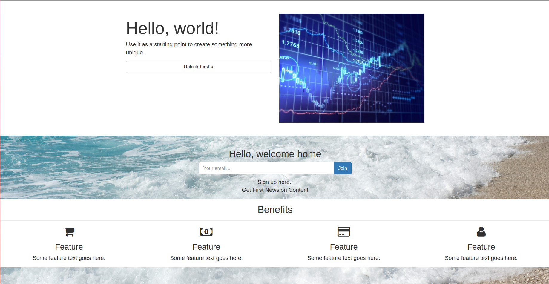 Demo Landing Page